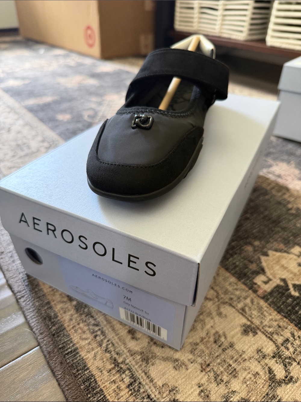 Comfortable Women's Sneakerina in Black - Orly